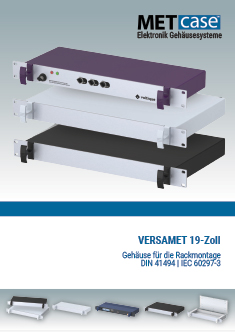 VERSAMET 19-Zoll Katalog