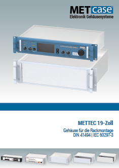 METTEC 19-Zoll Katalog