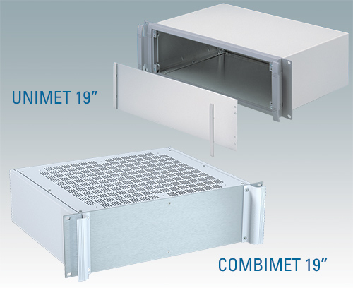 Vergleichen Sie die 19-Zoll-Rackgehäuse von METCASE