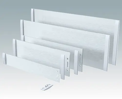 Frontplatten-Sets und Abdeckstreifen 