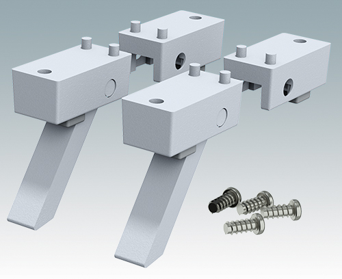 M5600045 Gehäusefüße, Set 2