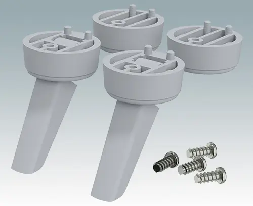 M6420206 Technofeet Kit 2, Gehäusefüße