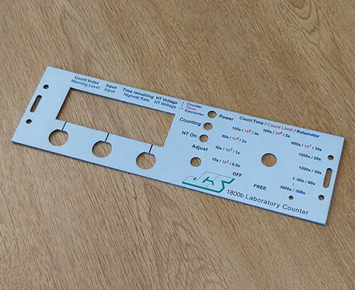 Individuelle UNIMET-Frontplatte