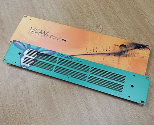 Kundenspezifische 19-Zoll Frontplatten