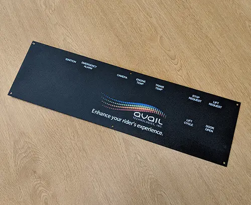 Kundenspezifische Unimet 19" Rückplatte