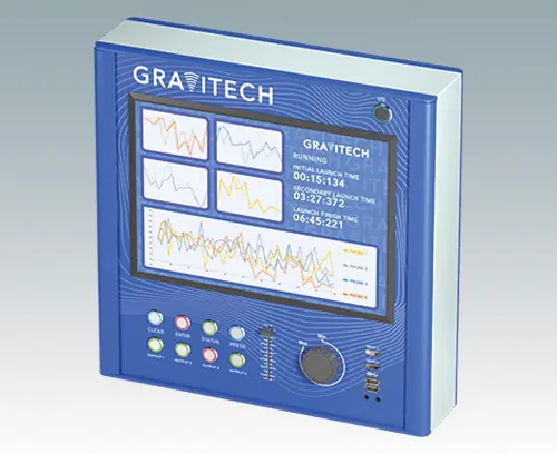 TECHNOMET-CONTROL in Sondergröße für ein 15,6“ HMI und individueller Kundenfarbe