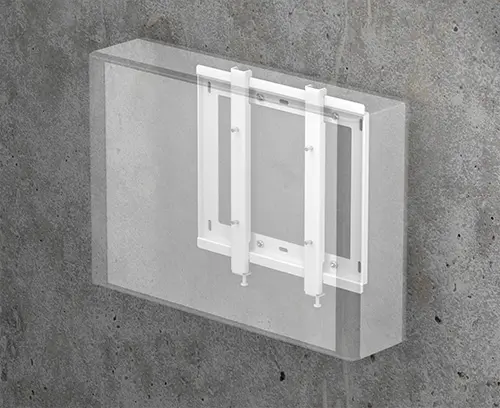 Zubehör-Wandmontagesatz (an der Wandplatte befestigt)