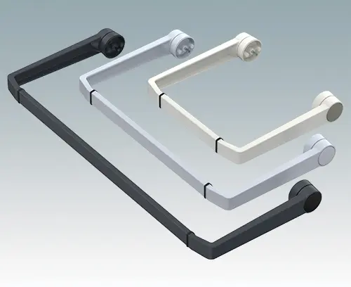 Zusammengebauter Griffbügel.