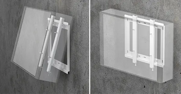 TECHNOMET-CONTROL Wandmontageset