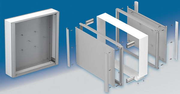 Modulare Aluminiumgehäuse von TECHNOMET-CONTROL