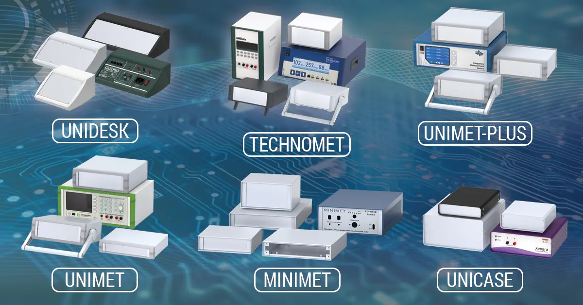 vergleichen Sie das gerätegehäuse