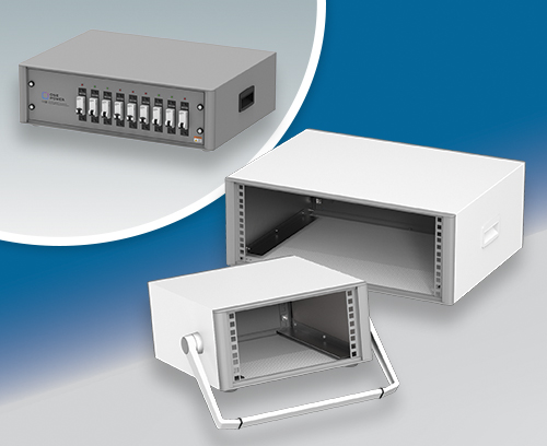 Größere Farbauswahl für TECHNOMET 19"-Mini-Racks Größere Farbauswahl für TECHNOMET 19"-Mini-Racks