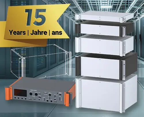 15 Jahre COMBIMET 19-Zoll-Rackgehäuse